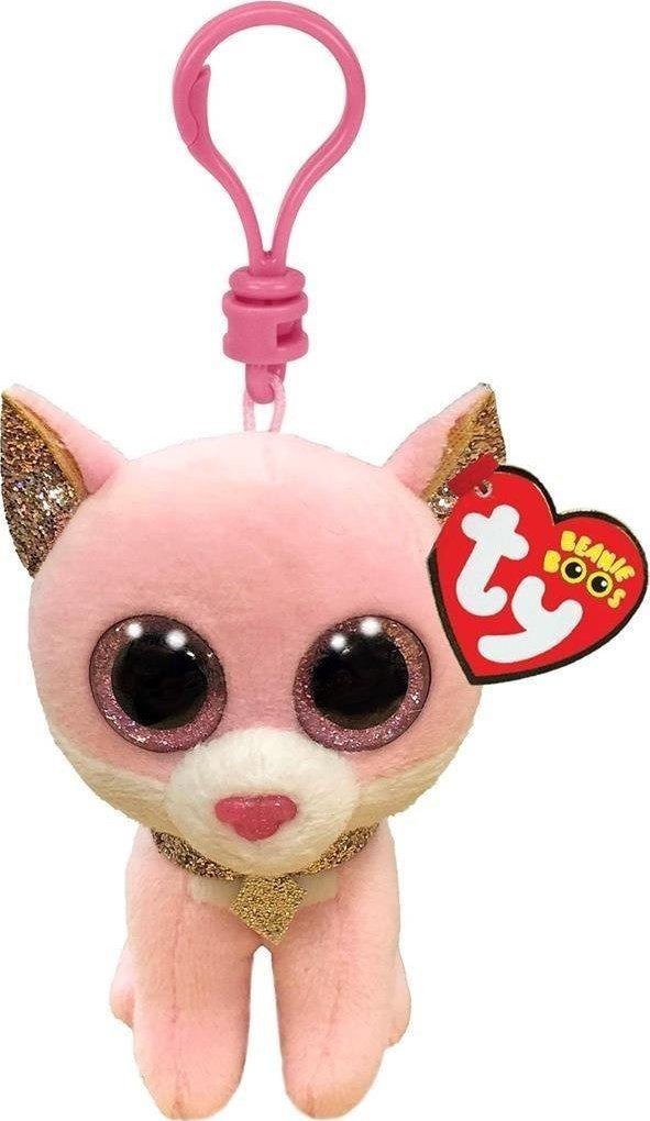 TY INC. TY BEANIE BOOS FIONA - rozowy kot 8,5cm Clip 35247 35247 TY (008421352470)