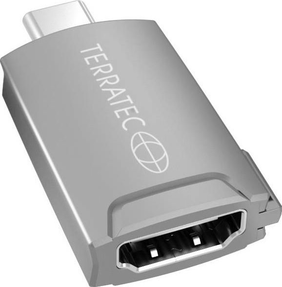 TERRATEC Connect C12 USB-C auf HDMI 1080P Aluminium adapteris