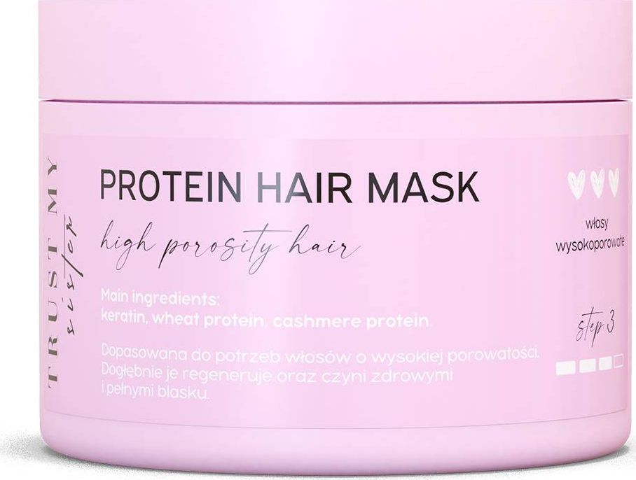 Trust Protein Hair Mask proteinowa maska do wlosow wysokoporowatych 150g 5902539715262 (5902539715262)