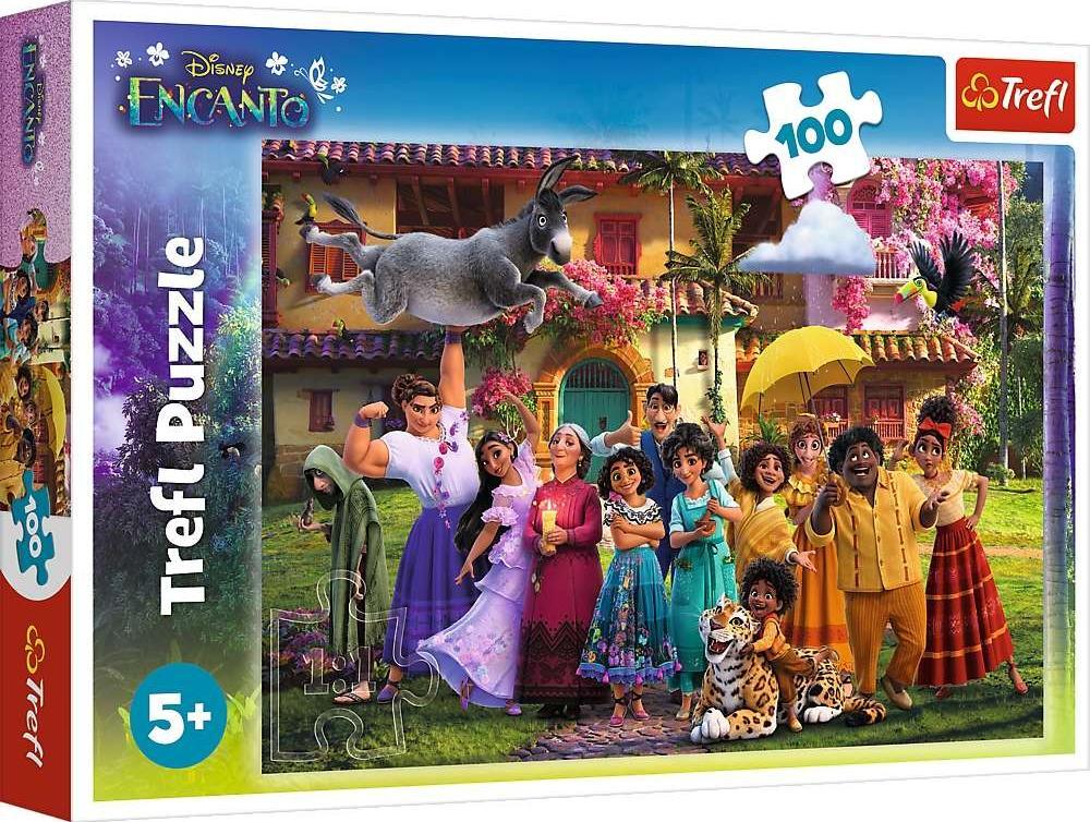 Trefl Puzzle Magic awaits you in Encanto 100 pieces puzle, puzzle