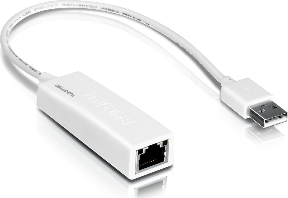 TrendNET TU2-ET100 USB 2.0 TO 10/100 MBPS USB kabelis