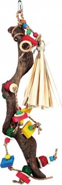 Trixie Zabawka z naturalnego drzewa dla papug, 56 cm TX-58981 (4011905589817)