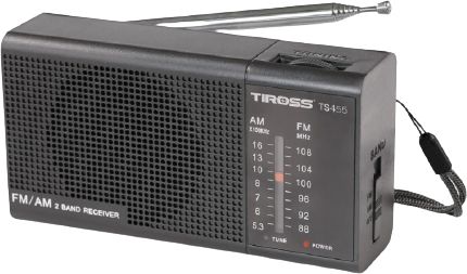 Radio Tiross TS-455CZ TS-455CZ (5901698506759) radio, radiopulksteņi