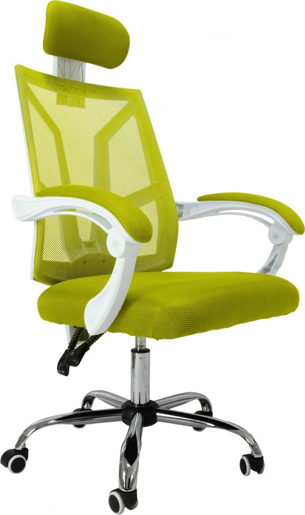 Krzeslo biurowe Topeshop Scorpio Zielone FOTEL SCORPIO B/Z (5904507200008) datorkrēsls, spēļukrēsls