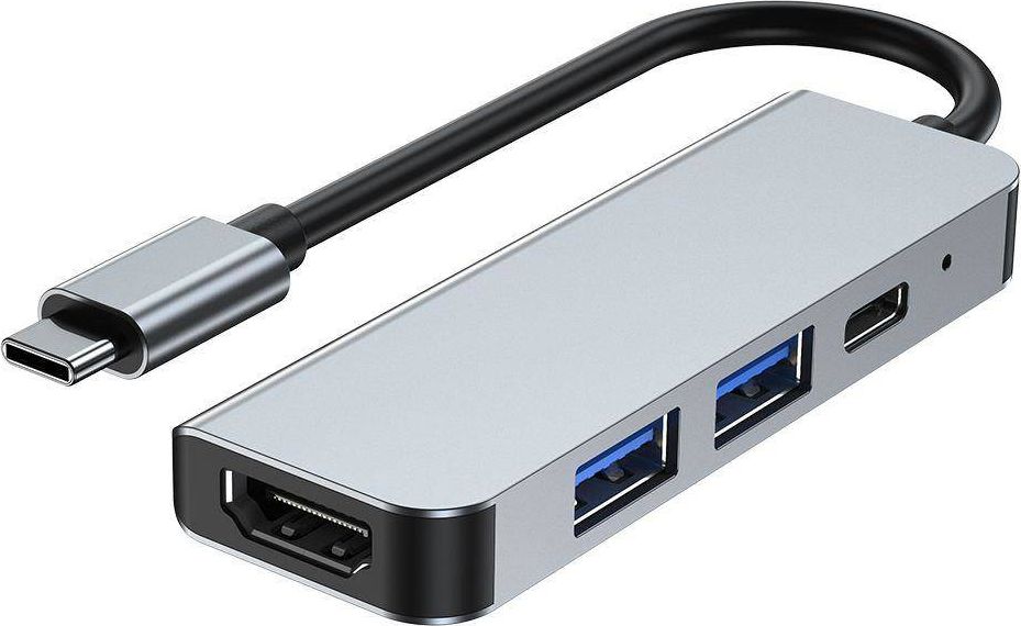 Stacja/replikator Tech-Protect USB-C (THP810GRY) 9589046919350 (1581700038863) dock stacijas HDD adapteri