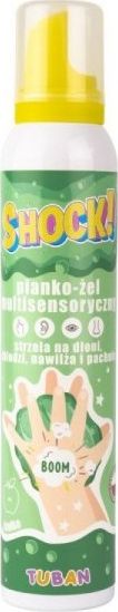 TUBAN SHOCK! Multisensoryczny pianko-zel Jablko GXP-765350 (5901087033996) materiāli konstruktoriem