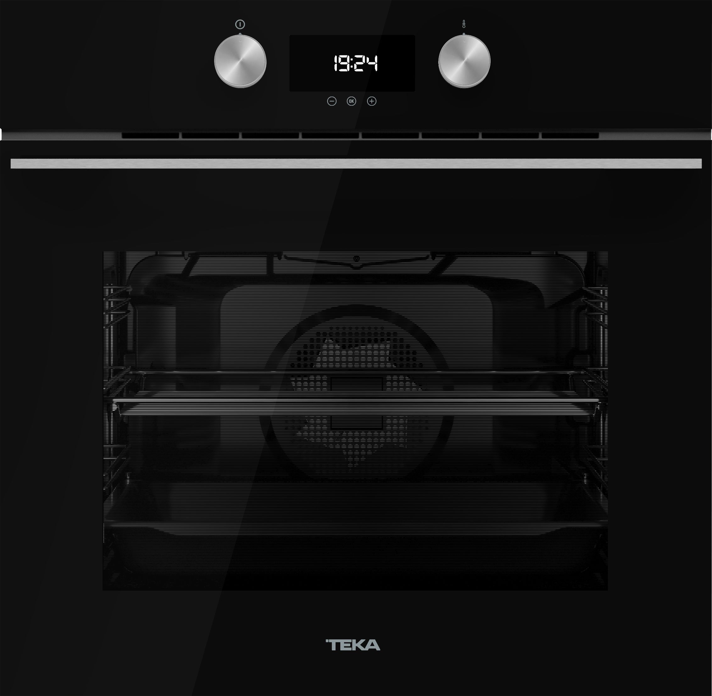 Oven HLB 8400 P black Cepeškrāsns