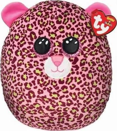 TY Squish-a-Boos Lainey rozowy leopard 22cm 449536 (0008421392995)