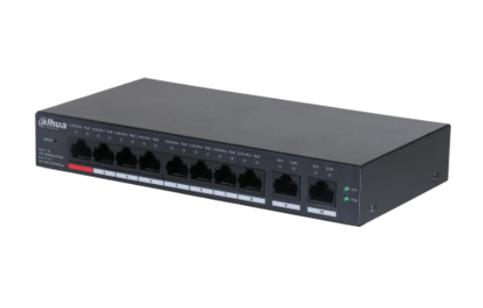 Switch|DAHUA|CS4010-8ET-110|Type L2|Desktop/pedestal|PoE ports 8|DH-CS4010-8ET-110 komutators
