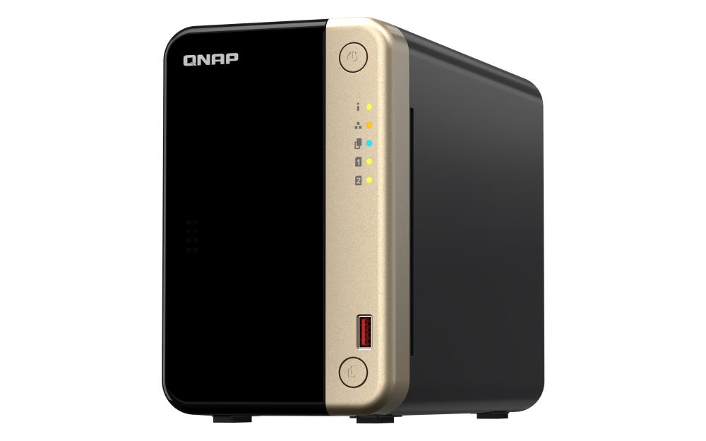 QNAP SYSTEMS TS-264-8G 2 BAY 8 GB DDR4 2X2.5GBE 2X USB 2.0