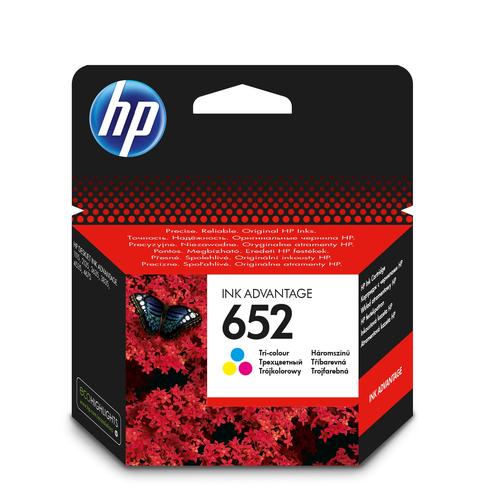 HP 652 Ink Cartridge Tri-color kārtridžs