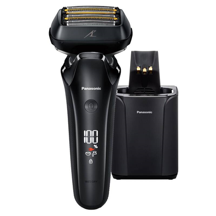 Panasonic Shaver ES-LS9A-K803 Operating time (max) 50 min, Wet & Dry, Lithium Ion, Black Vīriešu skuveklis