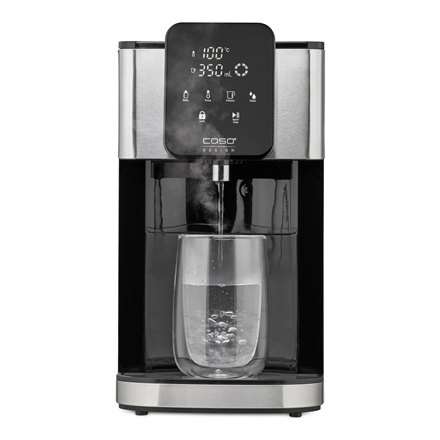 Caso Turbo Hot Water Dispenser HW 1660 2600 W, 4 L, Plastic/Stainless Steel, Black/Stainless Steel Elektriskā Tējkanna