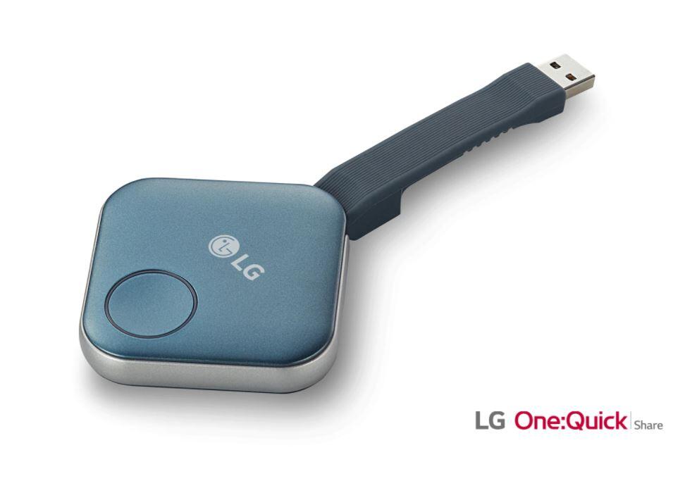 LG One:Quick Share SC-00DA - network adapter - USB 2.0 publiskie, komerciālie info ekrāni