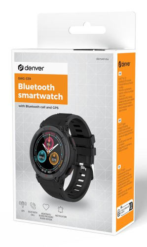 Smartwatch Denver Denver Smartwatch mit GPS SWG-339 Viedais pulkstenis, smartwatch