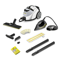 Karcher SC 5 EasyFix IRON Cylinder steam cleaner 1.5 L 2250 W Black, White tvaika tīrītājs, ierīce