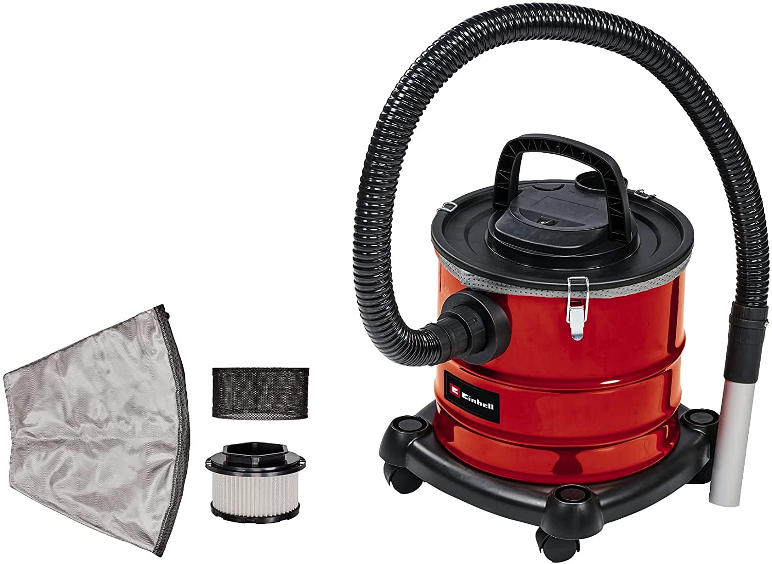 Einhell TC-AV 1720 DW, ash vacuum cleaner (red/black) 2351666 (4006825660746)
