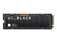 WD Black SN850 500GB NVMe M.2 heatsink SSD disks