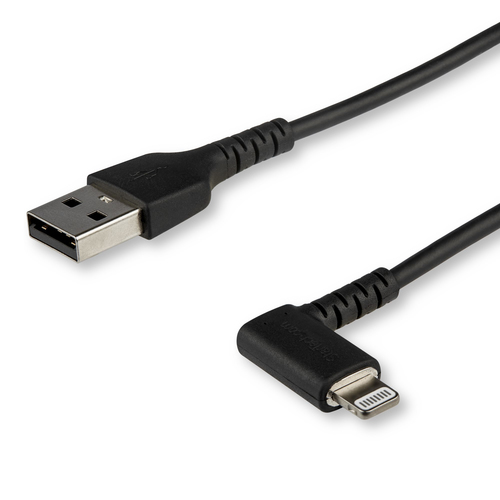 STARTECH ANGLED LIGHTNING TO USB CABLE . kabelis, vads