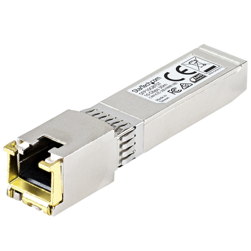 MSA konformes SFP+ Transceiver Modul - 10GBASE-T (SFP10GBTST) datortīklu aksesuārs