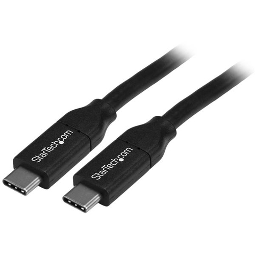 StarTech.com USB-C Kabel mit Power Delivery (5A) - St/St - 4m - USB 2.0 - Zer... kabelis, vads