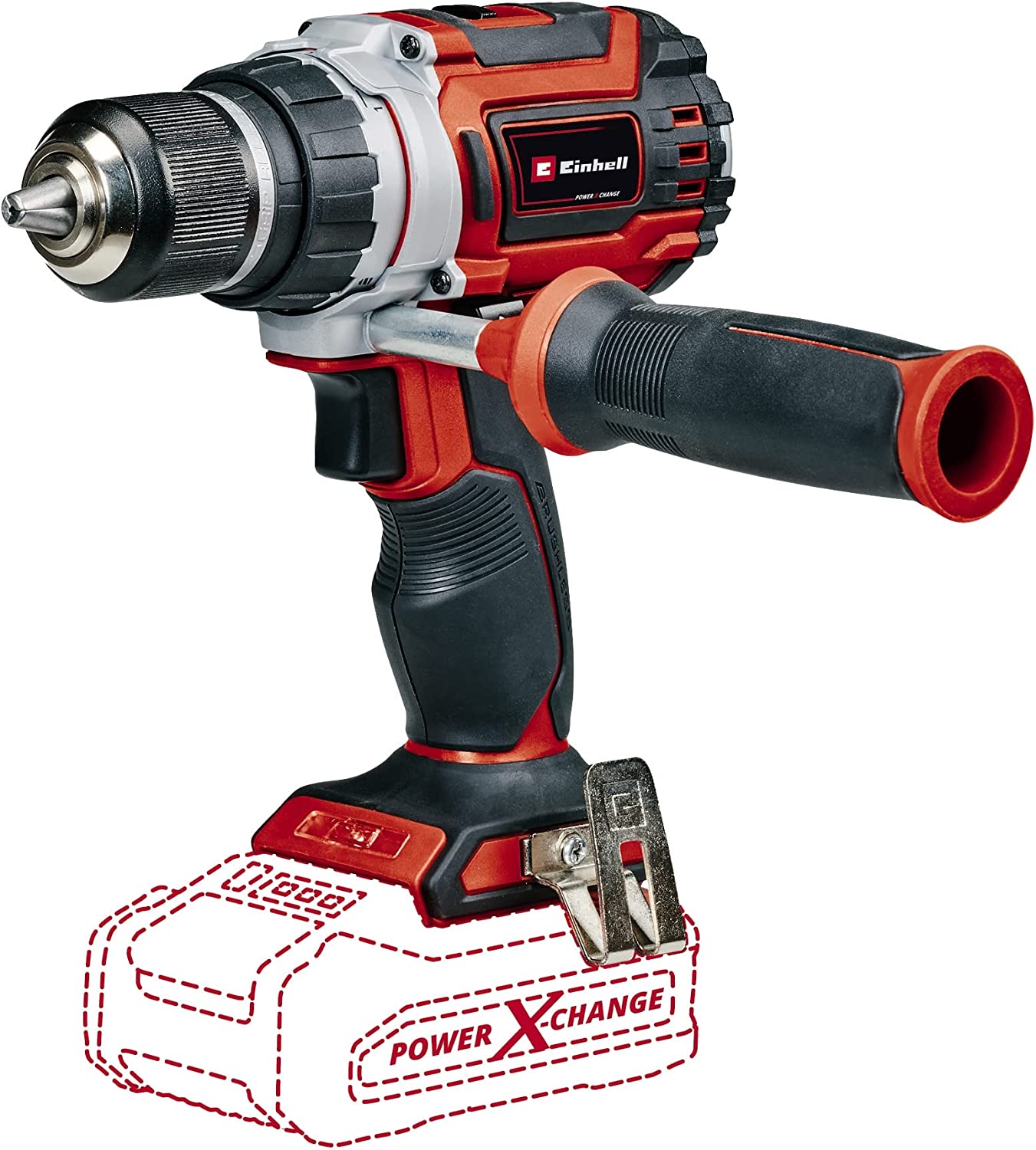 Einhell Cordless Drill TP-CD 18/60 Li BL - Solo (red/black, without battery and charger)