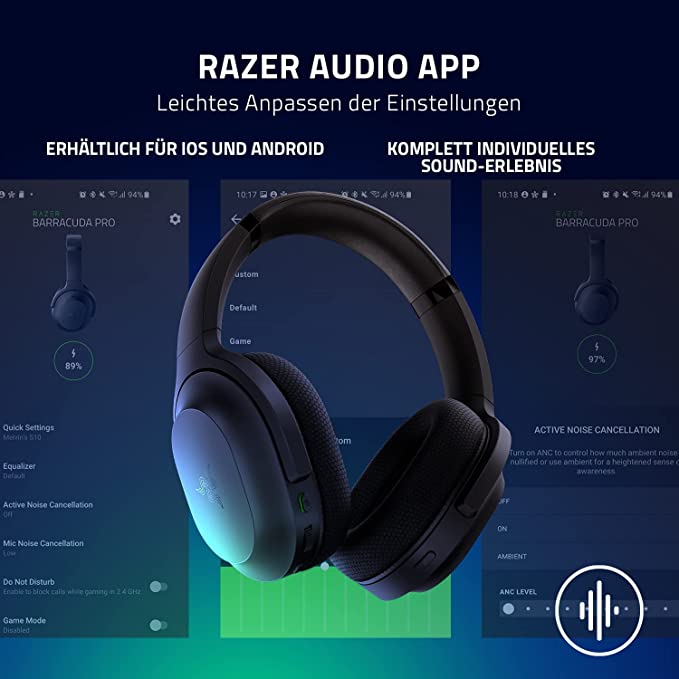 RAZER Barracuda - headset black austiņas