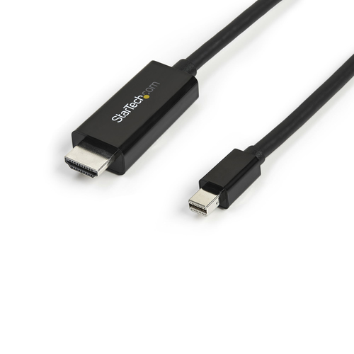 StarTech.com Mini DisplayPort auf HDMI Adapterkabel - 3m - 4K 30Hz (MDP2HDMM3MB) adapteris