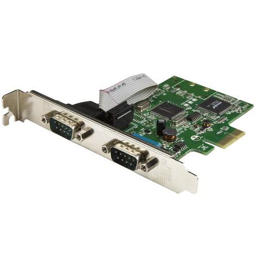 StarTech.com 2 Port PCI Express Seriell Karte with 16C1050 UART - RS232 (PEX2S... karte