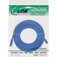 InLine Patchcord SF/UTP Cat.5e,   Blue 7.5m (72575B) tīkla kabelis