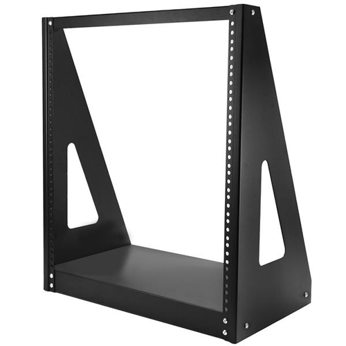 2POSTRACK12 2 Pfosten Schwerlast Rack (Open Frame Server Rack, 12HE) datortīklu aksesuārs