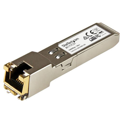 StarTech.com Gigabit RJ45 Kupfer SFP Transceiver Modul - HP J8177C kompatibel... komutators