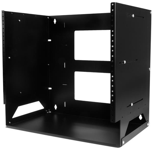 Wandmontage Server Rack mit Fachboden - 4HE - Anpassbar von 30,5 cm - 45,7cm ... datortīklu aksesuārs