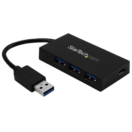 StarTech.com HB30A3A1CFB hubs and hubs USB 3.2 Gen 1 (3.1 Gen 1) Type-A 5000 Mbit/s Black karte