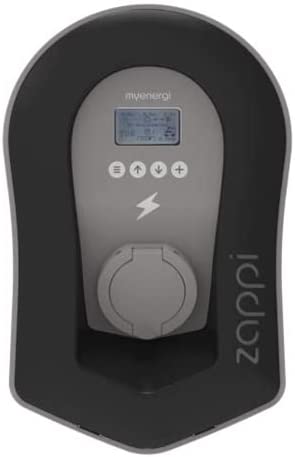 myenergi zappi 1.4 - 22 kW, wall box (black/grey, type 2 socket, with PIN) iekārtas lādētājs