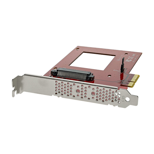 StarTech.com U.2 auf PCIe Adapter for 2,5" U.2 NVMe SSD - SFF 8639 - 4x PCI E... adapteris