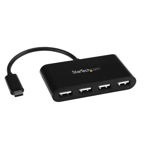 StarTech.com 4 Port USB-C Hub - Mini Hub - USB C auf 4x USB-A - USB 2.0 (ST42... karte