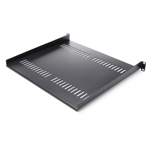 StarTech.com Vented 1U Rack Shelf - 16 in. Deep Rack - Shelf - Black - 1U - 40.6 cm (16 ) Datora korpuss