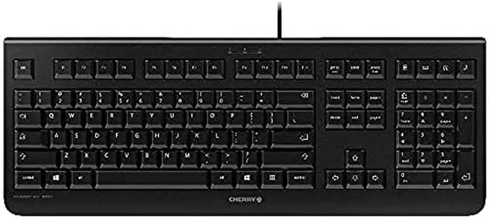 Tas CHERRY  KC 1000 JK-0800EU-2 black US Layout Querty klaviatūra