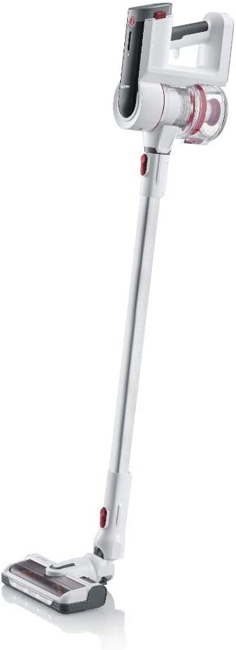 Severin HV 7166, stick vacuum cleaner (white/red) 7166 (4008146037023) Putekļu sūcējs