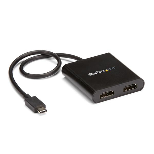 StarTech.com USB-C zu HDMI Multi-Monitor Splitter - 2 Port MST Hub (MSTCDP122HD) USB kabelis