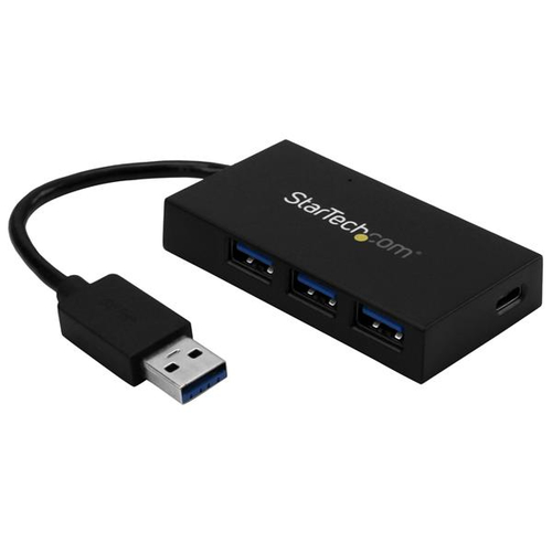 StarTech.com HB30A3A1CSFS USB 3.0 (3.1 Gen 1) Type-A 5000Mbit/s Schwarz Schni... karte