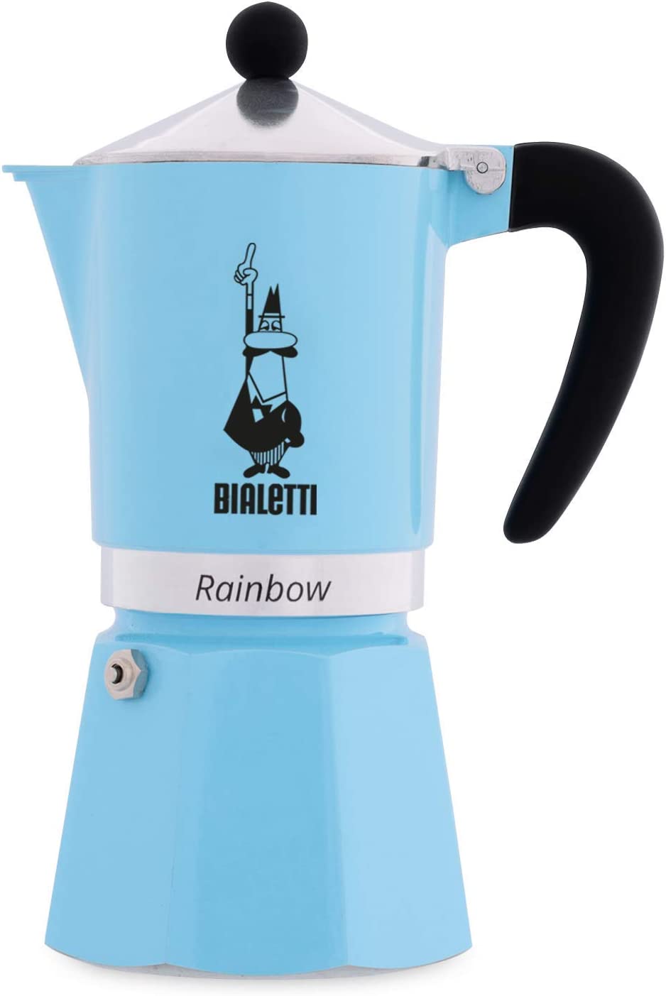 Bialetti Rainbow, espresso machine (light blue, 6 cups) 0005043/NP (8006363018678) Kafijas automāts