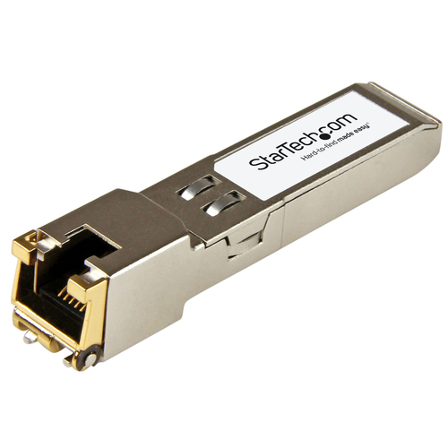 STARTECH SFP-1G-T COMPATIBLE SFP MODULE - COPPER TRANSCEIVER datortīklu aksesuārs