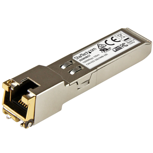 HP JD089B kompatibel SFP - Gigabit RJ45 Kupfer 1000Base-T SFP Transceiver Mod... datortīklu aksesuārs