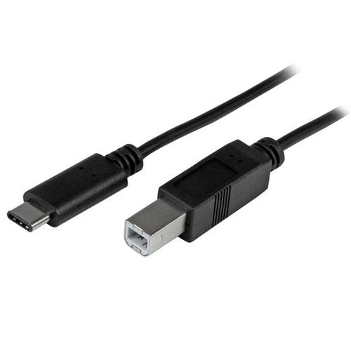 StarTech.com USB-C auf USB-B Kabel - St/St - 2m - USB 2.0 (USB2CB2M) kabelis, vads