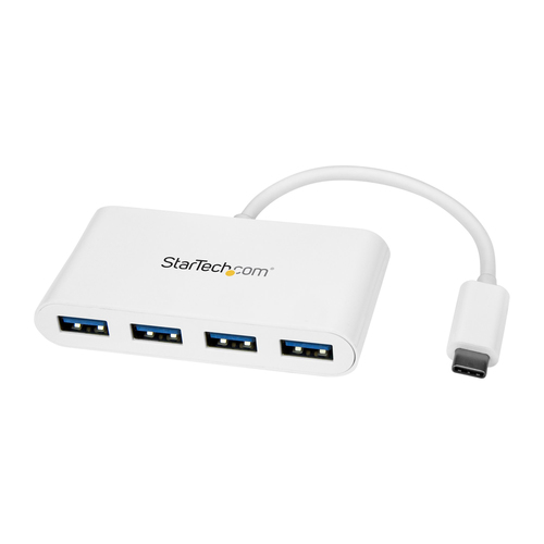 StarTech.com USB-C Hub - 4 Port USB 3.0 - USB C auf 4x USB-A - Bus Powered - ... kabelis, vads