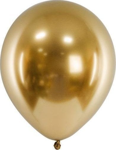 PartyDeco Balony Glossy zloty 30cm 50szt 513374 (5900779109933)