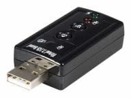 StarTech.com USB Audio Adapter 7.1 - USB Soundkarte extern (ICUSBAUDIO7) skaņas karte