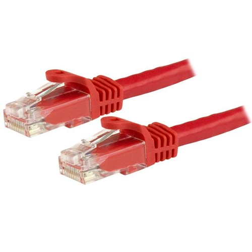 StarTech STARTECH.COM 7,5m CAT6 Kabel - rotes CAT6-Patchkabel - Snagless-RJ45 - 24 AWG Kupferdraht - LAN - Ethernet N6PATC750CMRD tīkla kabelis